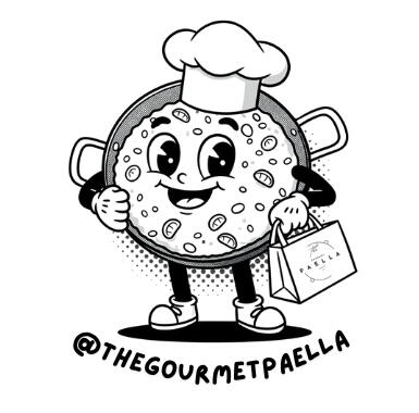 Paellito – The Gourmet Paella Mascot Paellito, the friendly mascot of The Gourmet Paella – spreading the love for authentic Valencian paella